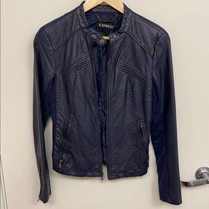 Express leather motojacket